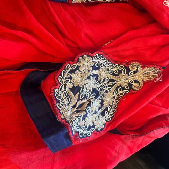 Authentic Indian Ethnic fashion dress 3 pieces UTSAW Fashion Size 38 Bust Medium - Picture 7 of 16